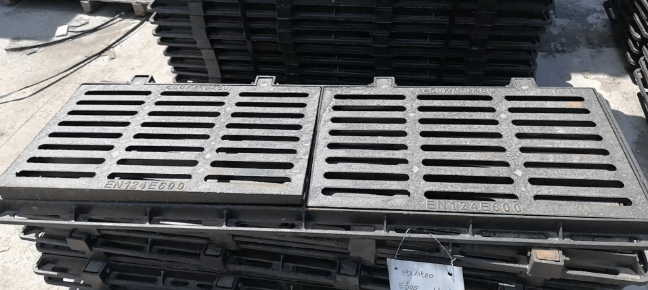 锦屏球墨铸铁连体双篦展示